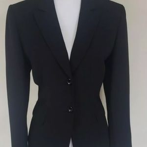 Women's Tahari ASL Black Suit Jacket